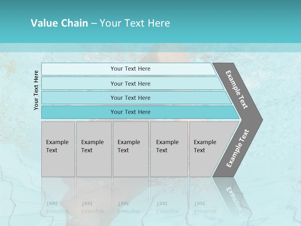 Athletic Splash Athlete PowerPoint Template