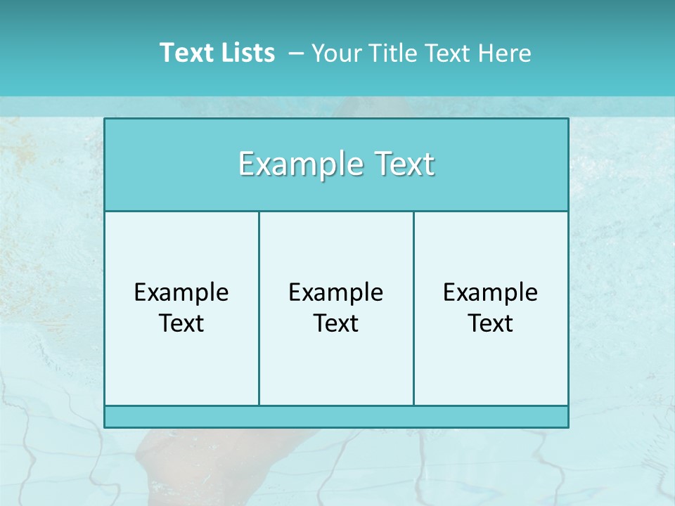 Athletic Splash Athlete PowerPoint Template