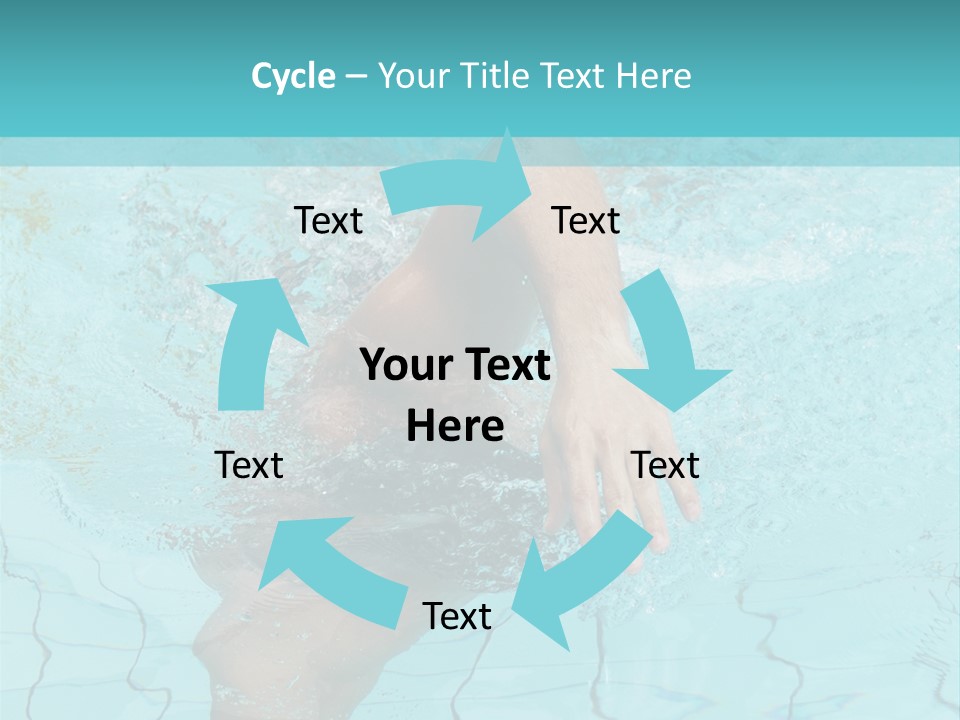 Athletic Splash Athlete PowerPoint Template