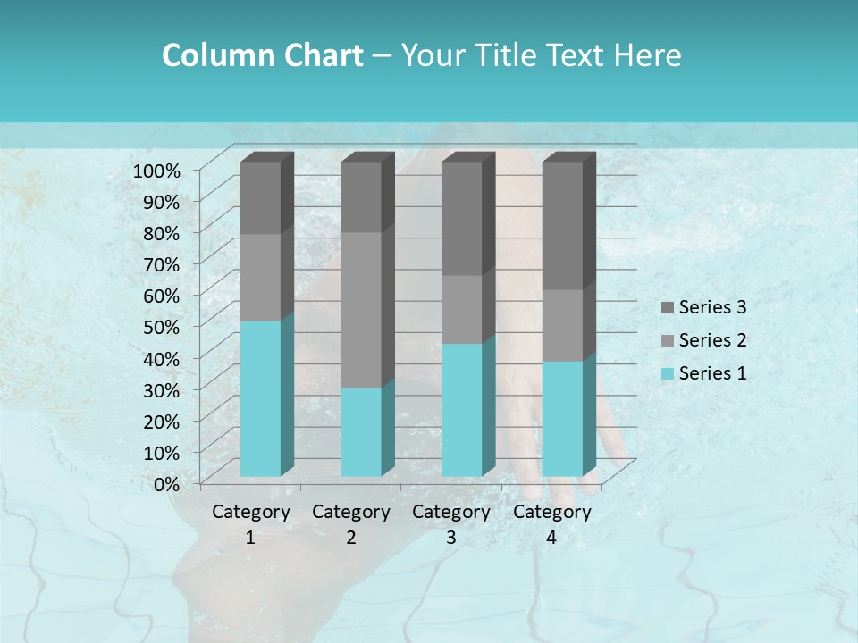 Athletic Splash Athlete PowerPoint Template