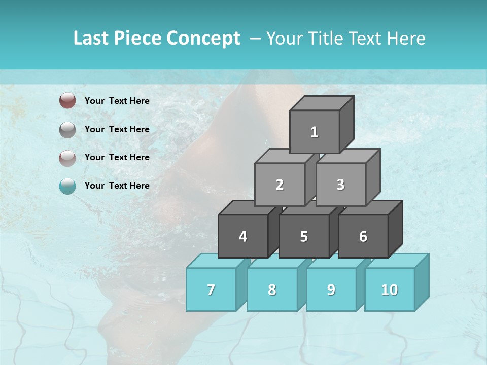 Athletic Splash Athlete PowerPoint Template