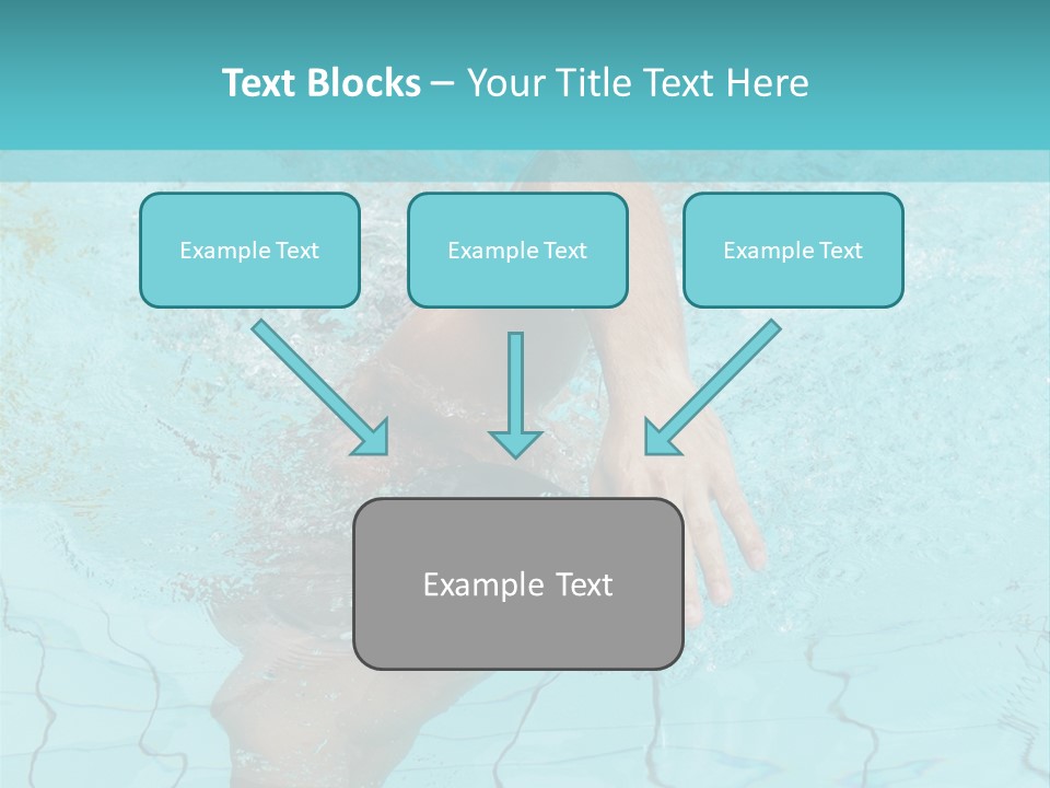 Athletic Splash Athlete PowerPoint Template