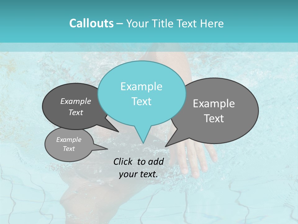 Athletic Splash Athlete PowerPoint Template