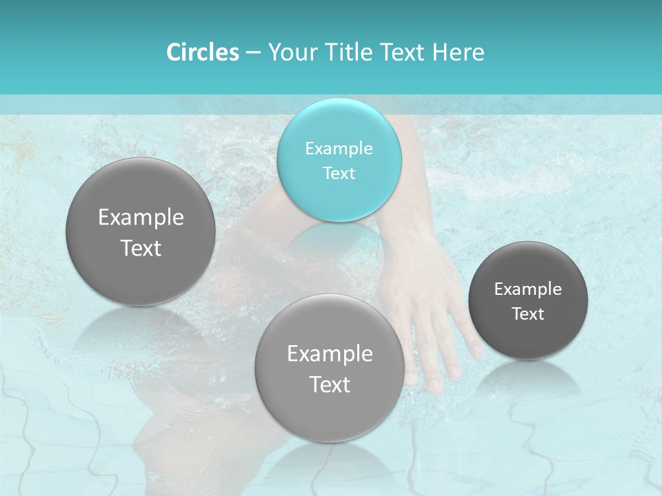 Athletic Splash Athlete PowerPoint Template