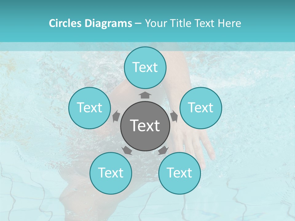 Athletic Splash Athlete PowerPoint Template