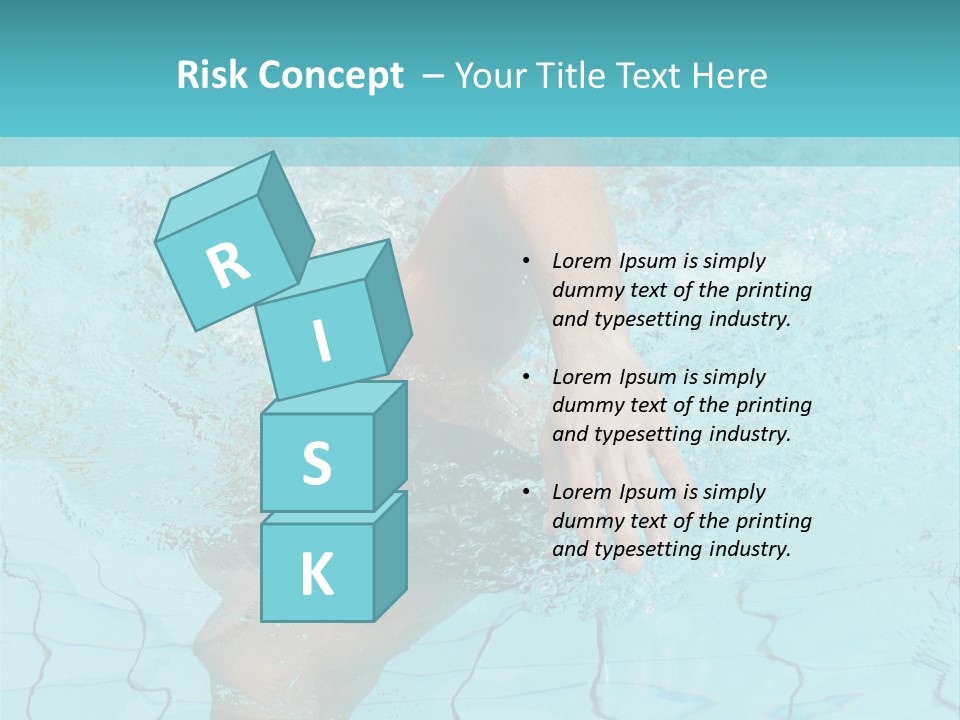 Athletic Splash Athlete PowerPoint Template