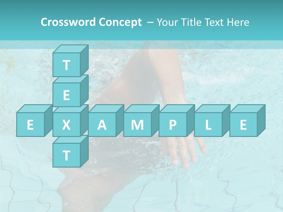 Athletic Splash Athlete PowerPoint Template