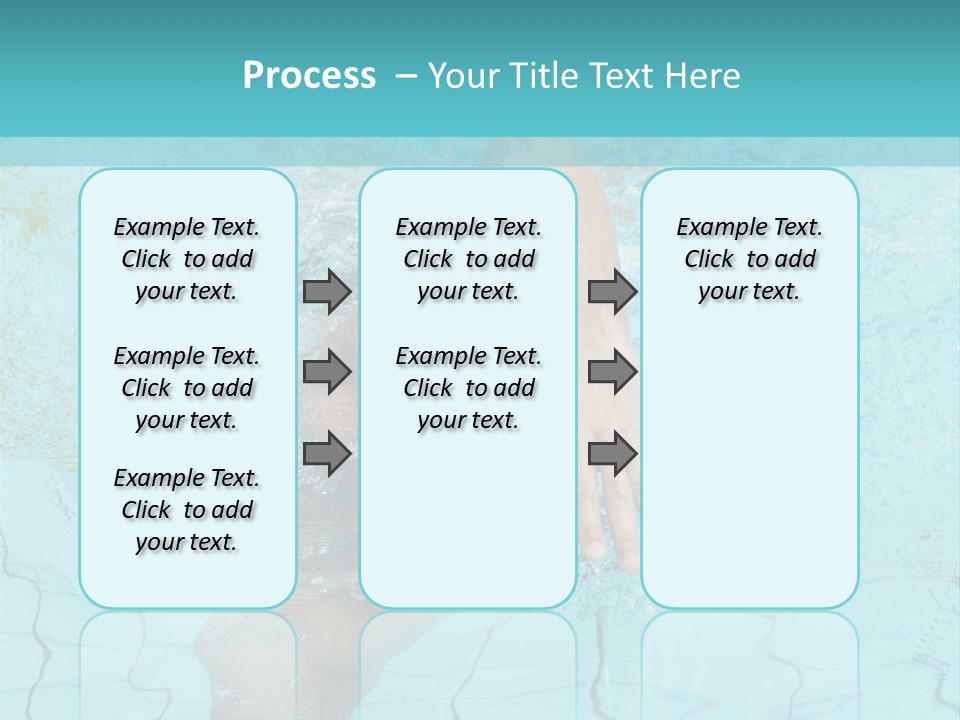 Athletic Splash Athlete PowerPoint Template