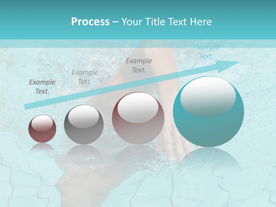 Athletic Splash Athlete PowerPoint Template