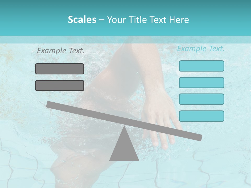 Athletic Splash Athlete PowerPoint Template