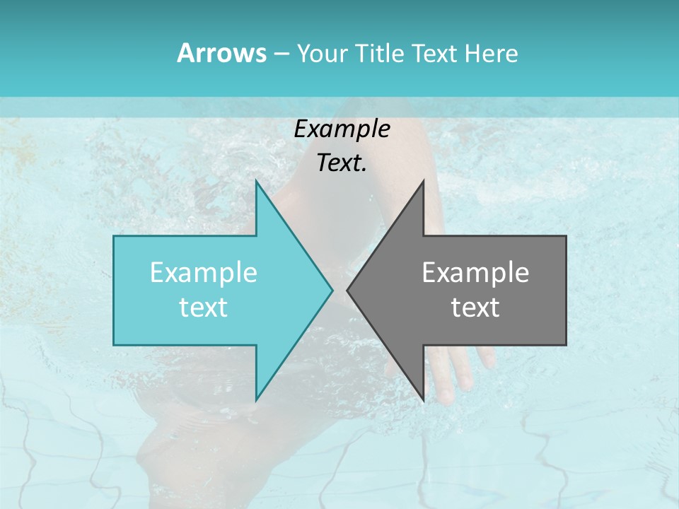 Athletic Splash Athlete PowerPoint Template