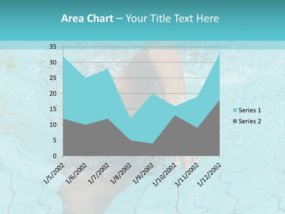Athletic Splash Athlete PowerPoint Template