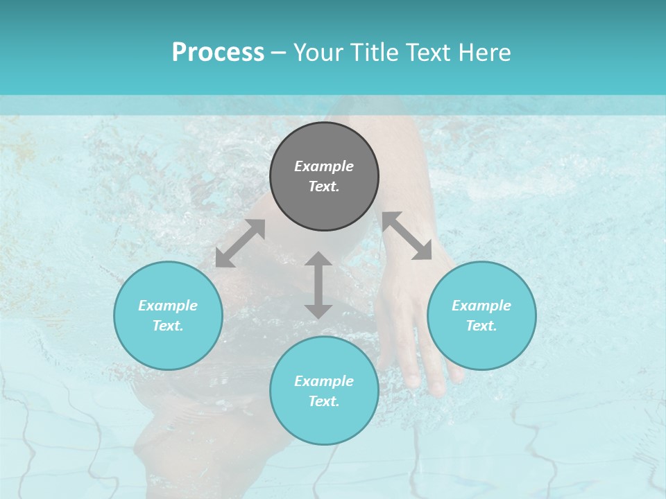 Athletic Splash Athlete PowerPoint Template