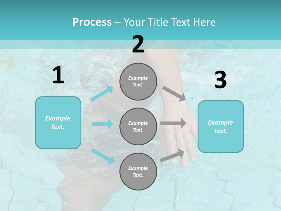 Athletic Splash Athlete PowerPoint Template