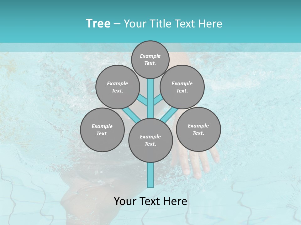 Athletic Splash Athlete PowerPoint Template