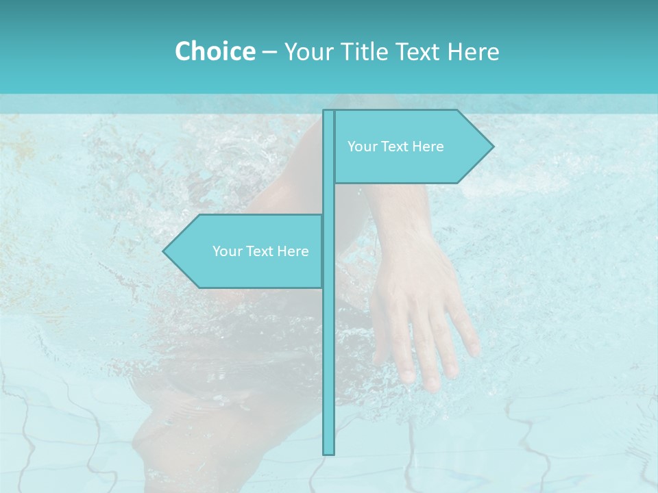 Athletic Splash Athlete PowerPoint Template