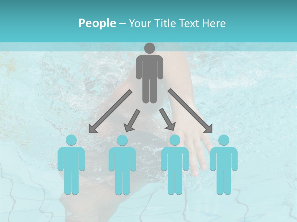 Athletic Splash Athlete PowerPoint Template