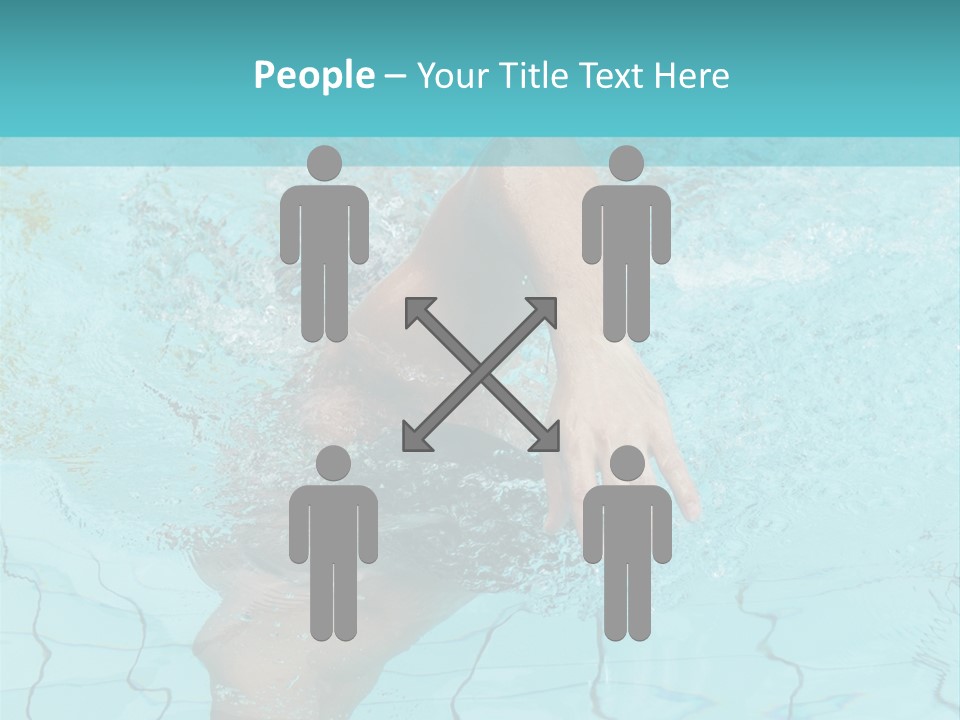 Athletic Splash Athlete PowerPoint Template