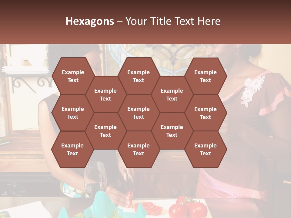 Lifestyle Smiling Africanamerican PowerPoint Template