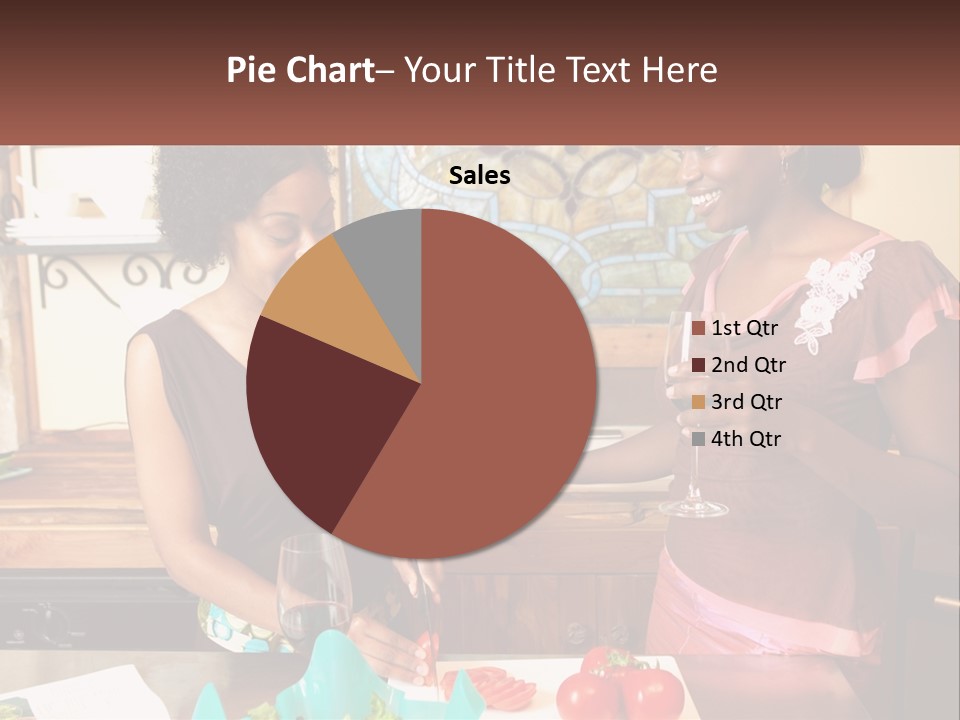 Lifestyle Smiling Africanamerican PowerPoint Template