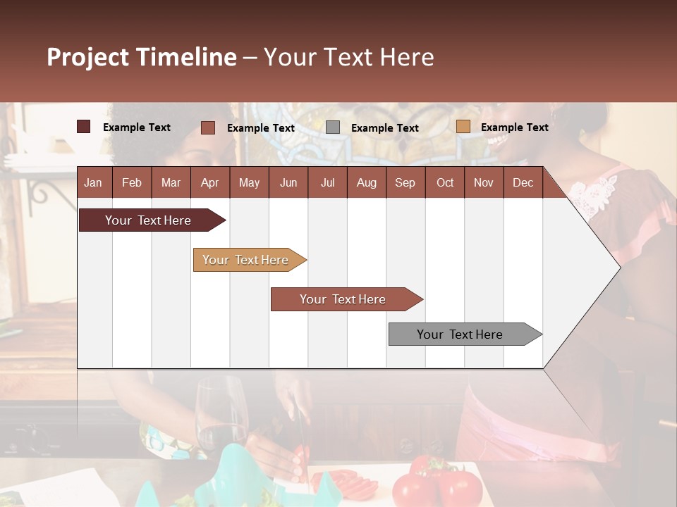 Lifestyle Smiling Africanamerican PowerPoint Template