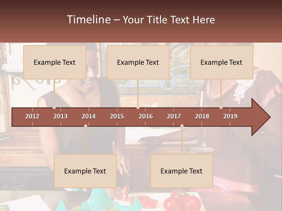 Lifestyle Smiling Africanamerican PowerPoint Template