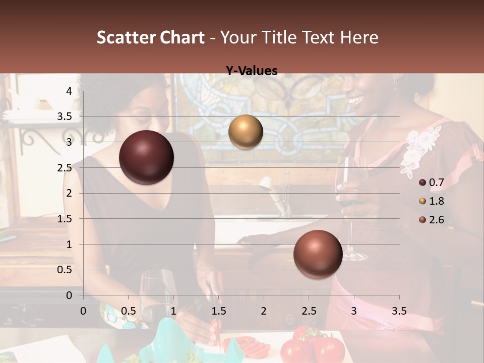 Lifestyle Smiling Africanamerican PowerPoint Template