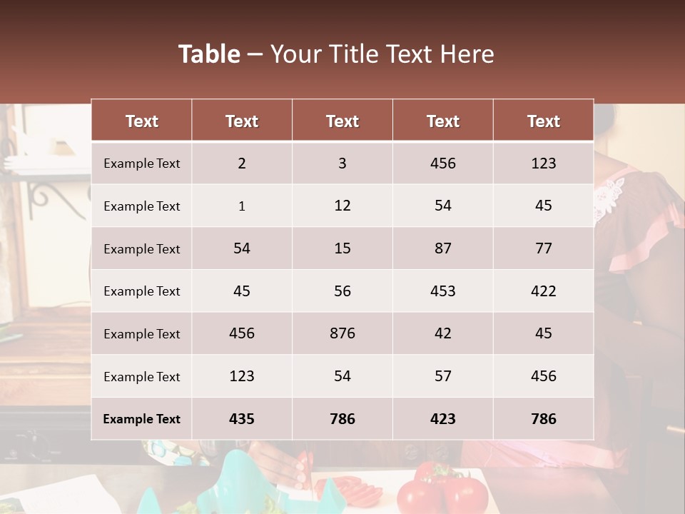 Lifestyle Smiling Africanamerican PowerPoint Template