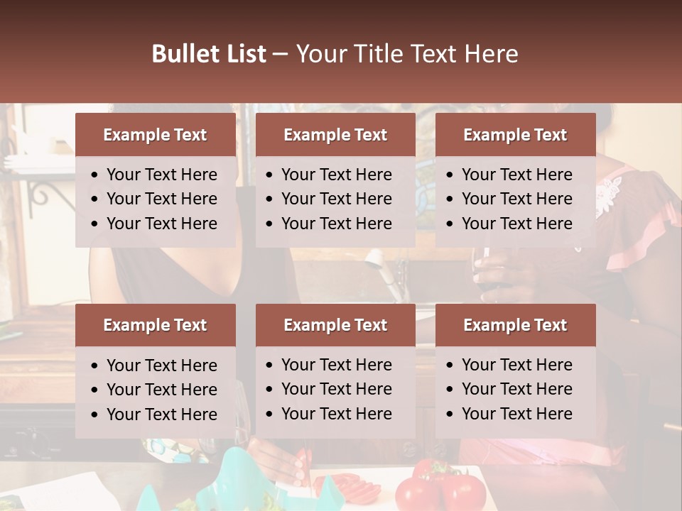 Lifestyle Smiling Africanamerican PowerPoint Template