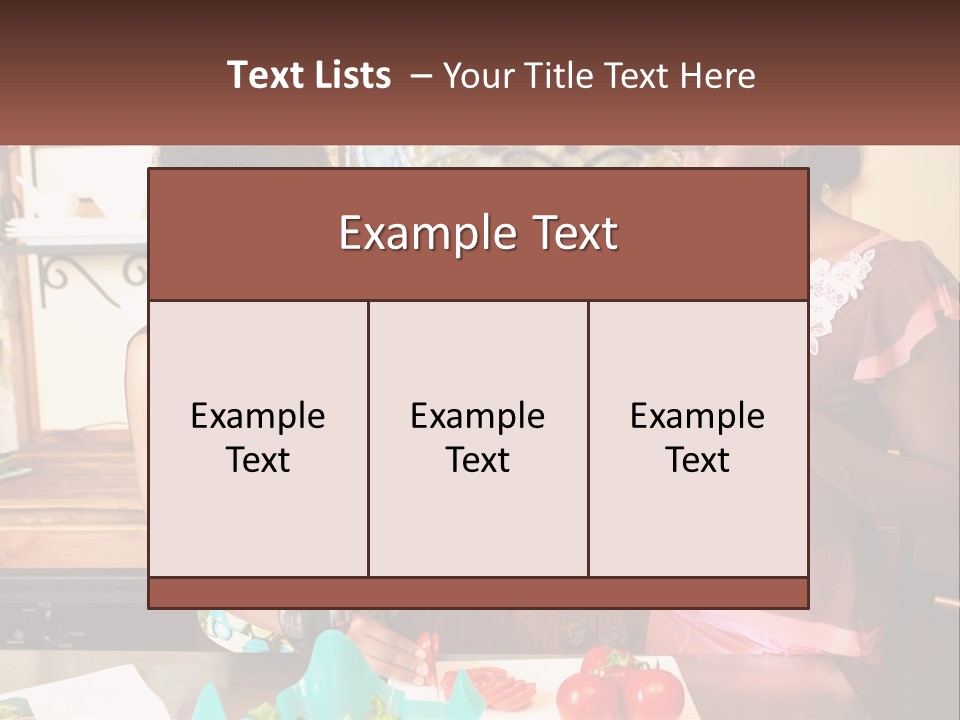 Lifestyle Smiling Africanamerican PowerPoint Template