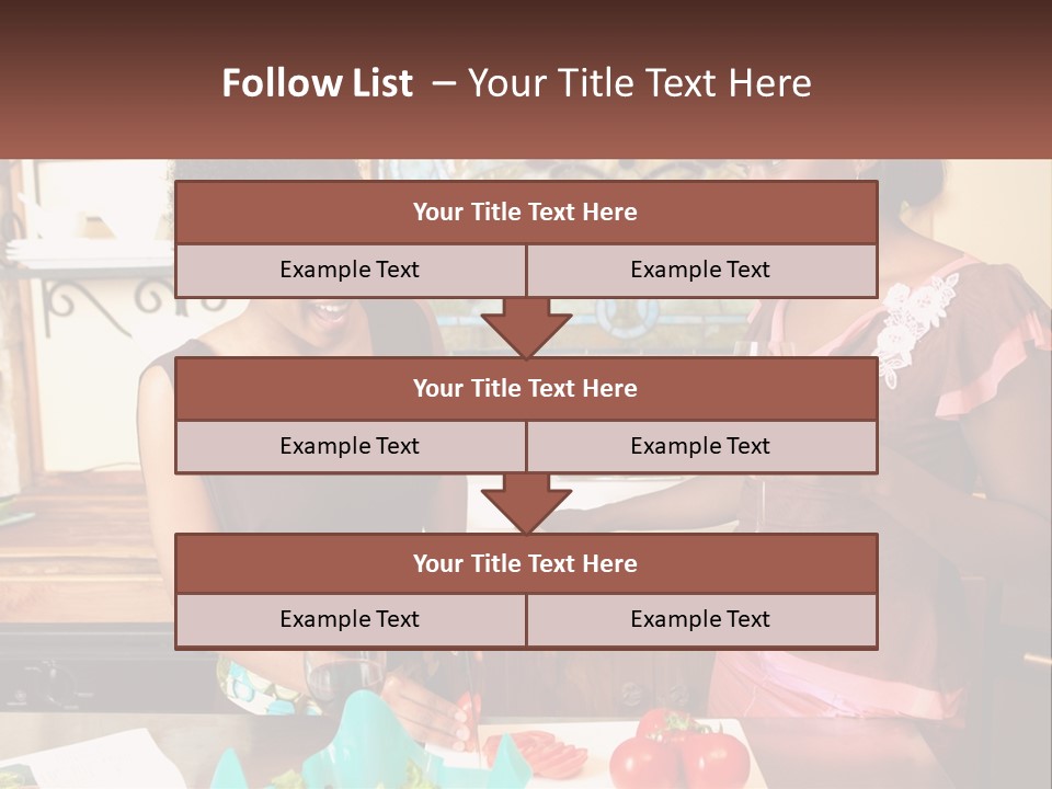 Lifestyle Smiling Africanamerican PowerPoint Template