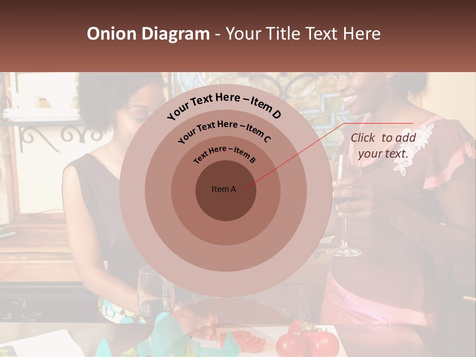 Lifestyle Smiling Africanamerican PowerPoint Template