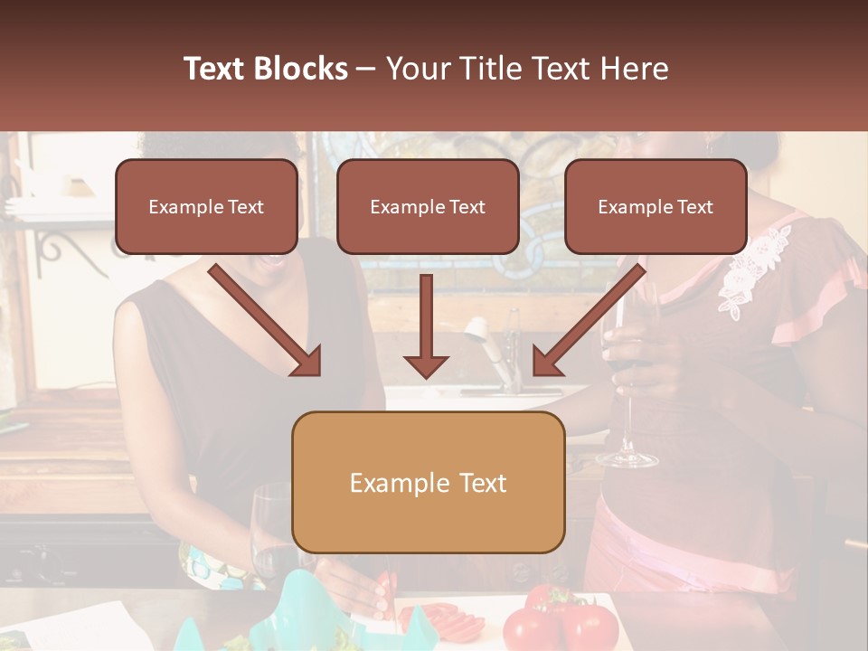 Lifestyle Smiling Africanamerican PowerPoint Template