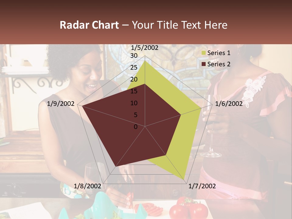Lifestyle Smiling Africanamerican PowerPoint Template