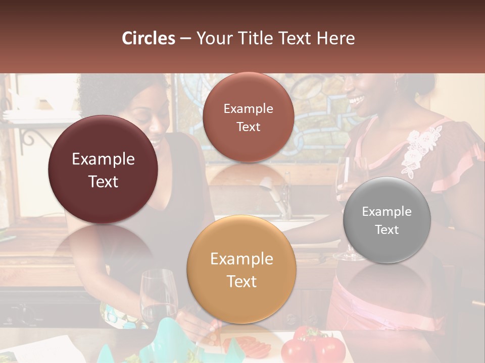 Lifestyle Smiling Africanamerican PowerPoint Template