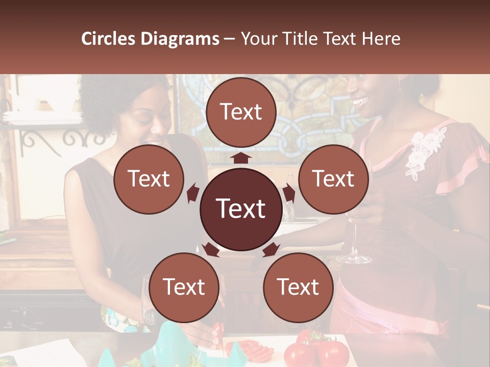 Lifestyle Smiling Africanamerican PowerPoint Template