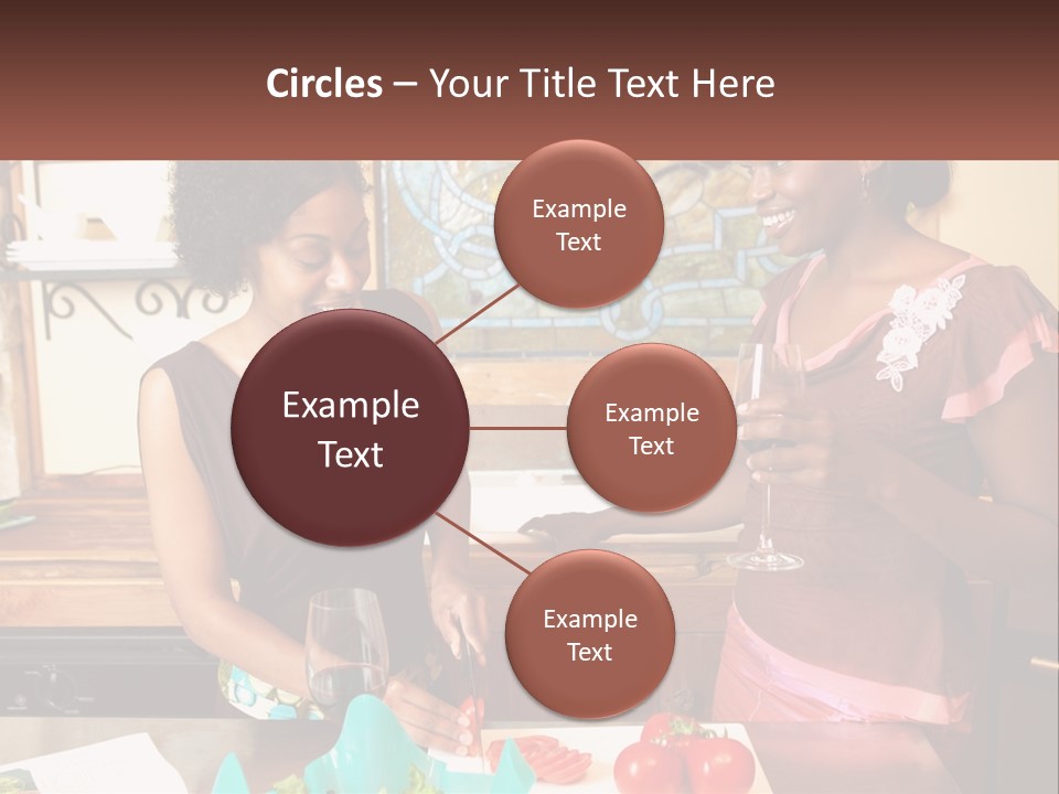 Lifestyle Smiling Africanamerican PowerPoint Template