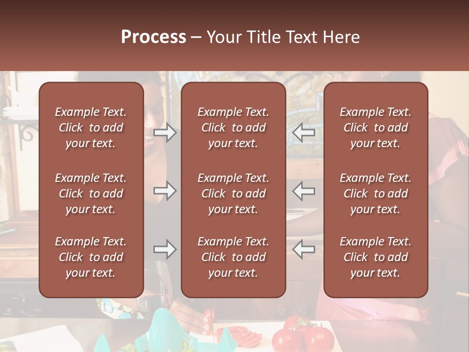 Lifestyle Smiling Africanamerican PowerPoint Template