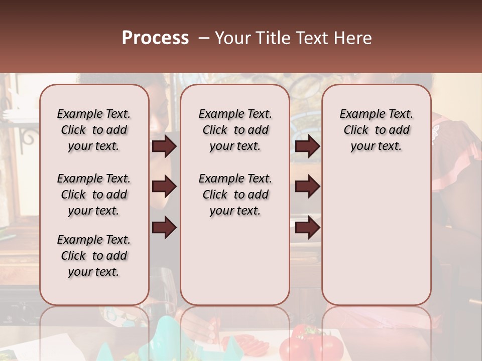 Lifestyle Smiling Africanamerican PowerPoint Template