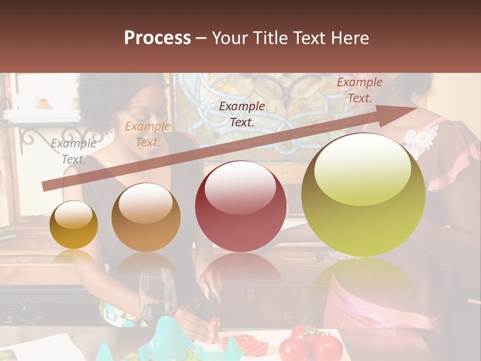 Lifestyle Smiling Africanamerican PowerPoint Template