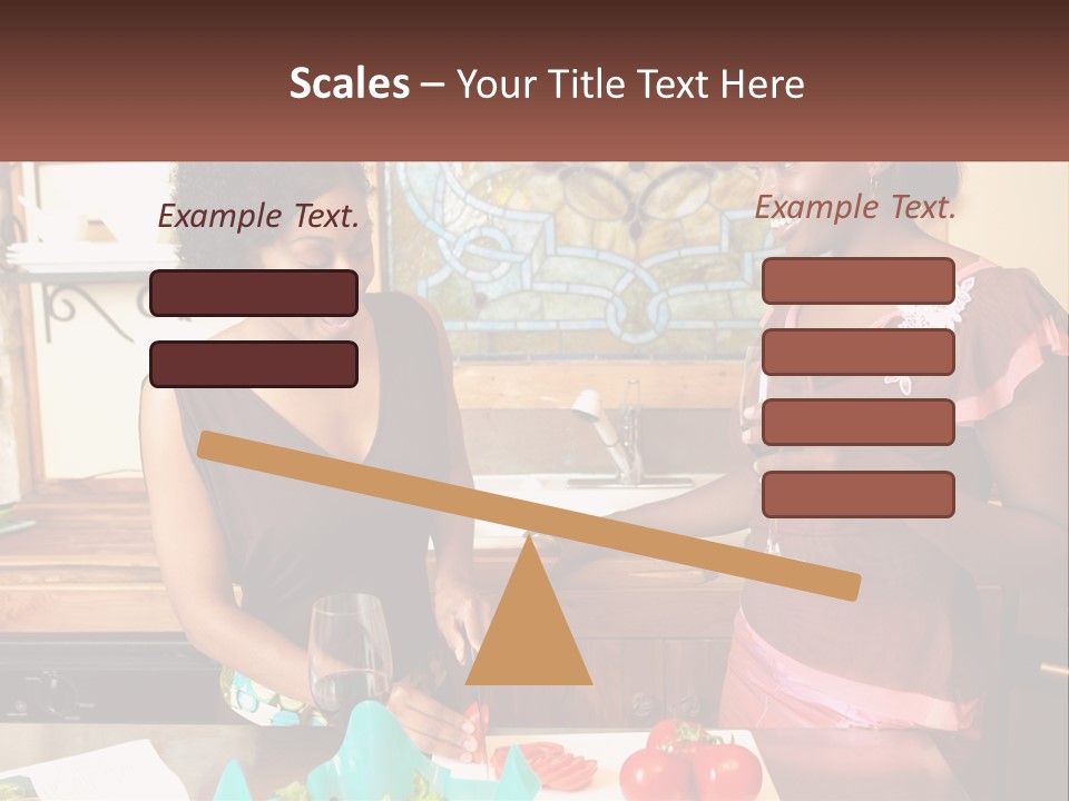 Lifestyle Smiling Africanamerican PowerPoint Template