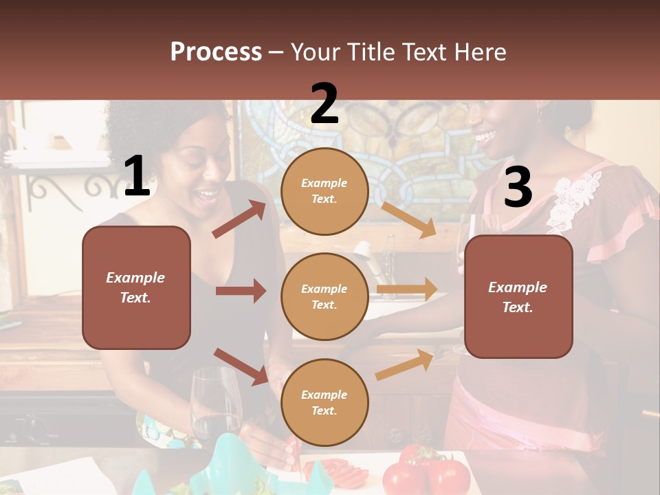 Lifestyle Smiling Africanamerican PowerPoint Template