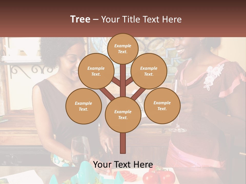 Lifestyle Smiling Africanamerican PowerPoint Template