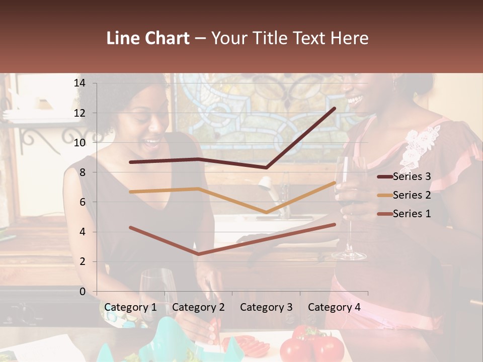 Lifestyle Smiling Africanamerican PowerPoint Template