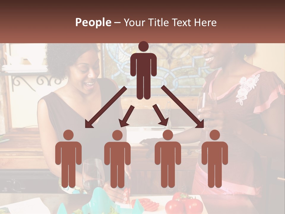 Lifestyle Smiling Africanamerican PowerPoint Template