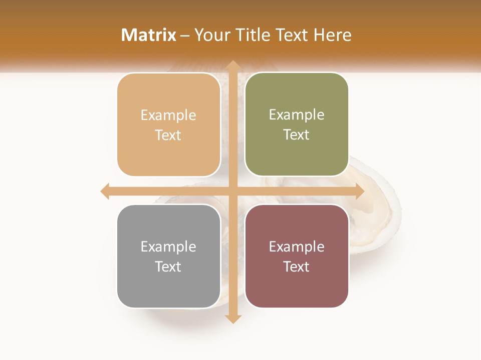 European Edible Mollusk PowerPoint Template