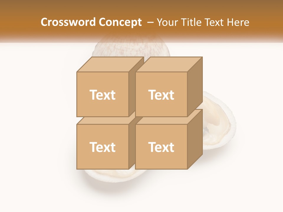 European Edible Mollusk PowerPoint Template