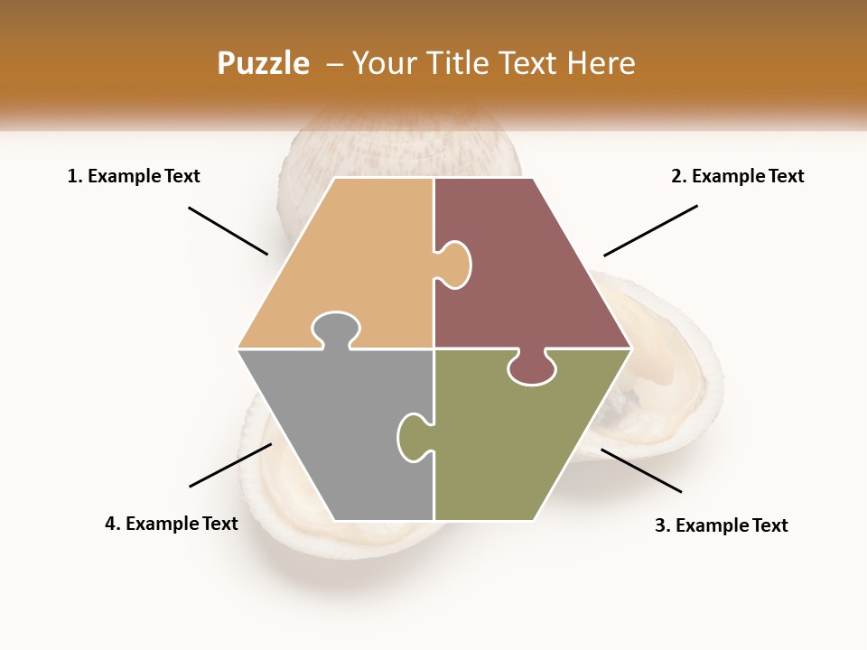 European Edible Mollusk PowerPoint Template
