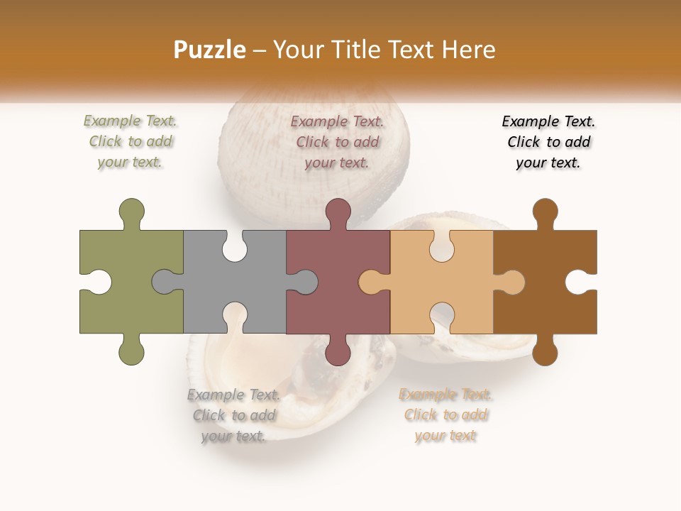 European Edible Mollusk PowerPoint Template