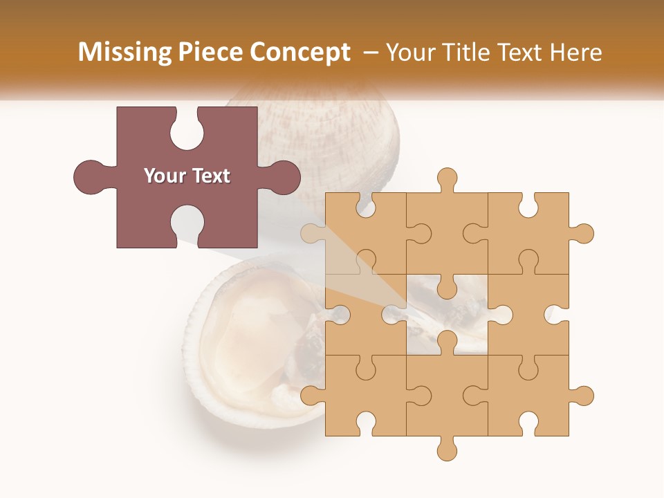 European Edible Mollusk PowerPoint Template